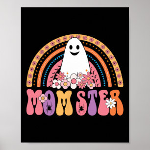 Momster Ghoulish Party Lovers Creepy Zombie Ghost Poster