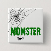 Momster Green Dripping Schriftart Spider Web