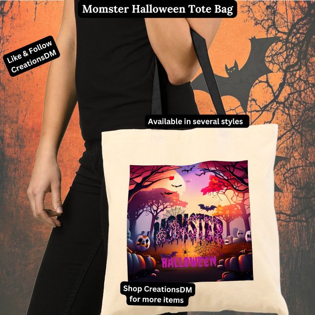 Momster Halloween Tragetasche (Von Creator hochgeladen)