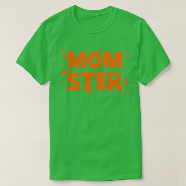 Momster-Mama Halloween T-Shirt (Design vorne)