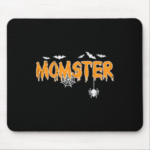 Momster Mama Mommy Matching Family Halloween Costu Mousepad
