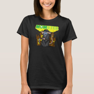 Momster Monster Mama Beängstigend Halloween Mommy  T-Shirt