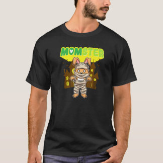 Momster Monster Mama Beängstigend Halloween Mommy  T-Shirt