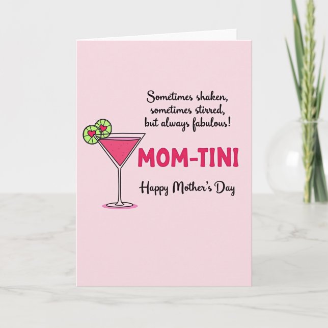 Momtini Fantasier Karte zum Muttertag (Vorderseite)
