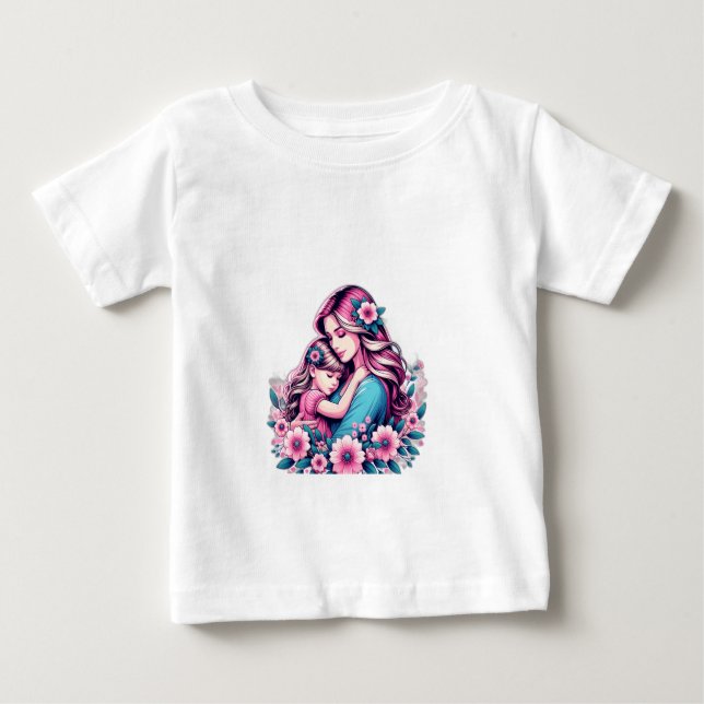 Momy's Girl Baby T-shirt (Vorderseite)