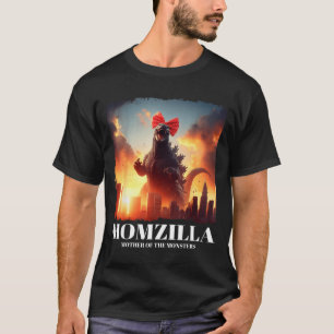 Momzilla-Mutter der Monster Retro-Vintage-Mama T-Shirt