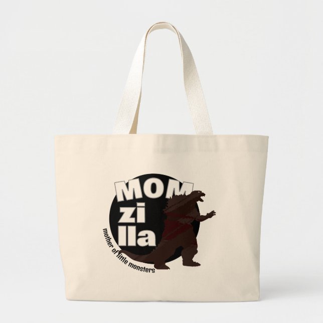 Momzilla Tote Bag Jumbo Stoffbeutel (Vorne)