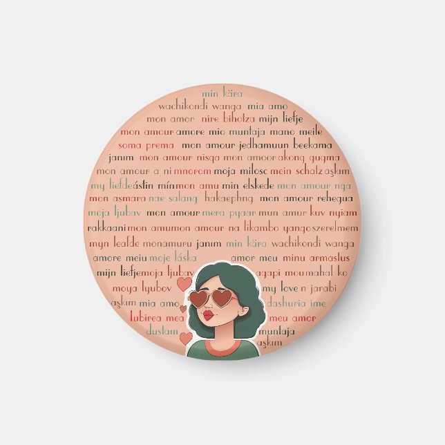 Mon Amour Magnet (Vorne)