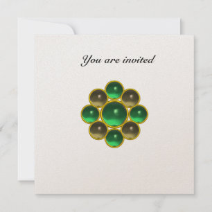 MON Jade-Achat Weißgold Einladung