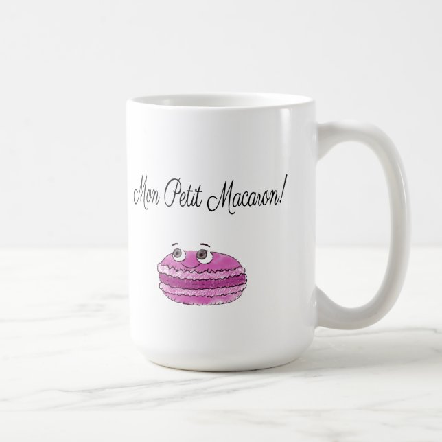 Mon Petit Macaron Custom Kaffeetasse (Rechts)