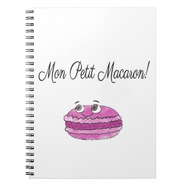 Mon Petit Macaron Notizblock (Vorderseite)
