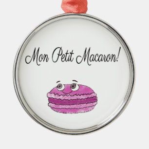 Mon Petit Macaron Ornament Aus Metall