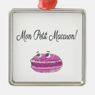 Mon Petit Macaron Ornament Aus Metall