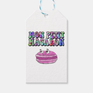 Mon Petit Macaron Retro Gefärbte Krawatte Groovy T Geschenkanhänger