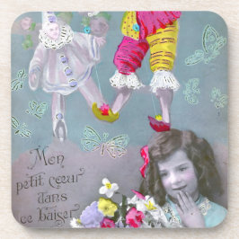 Mon petite coeur dans ce baiser 2 getränkeuntersetzer