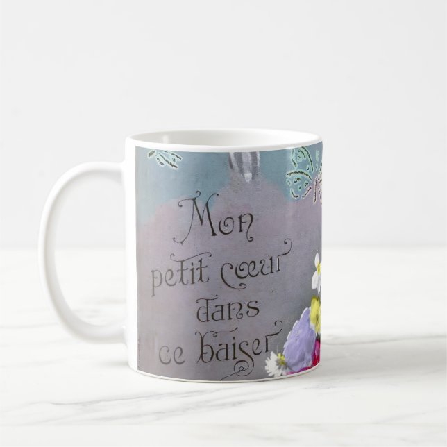 Mon petite coeur dans ce baiser 2 kaffeetasse (Links)