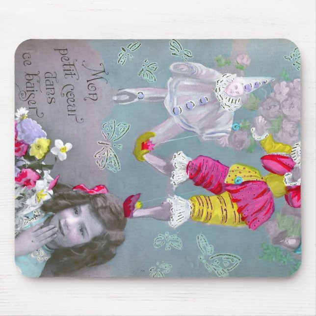 Mon petite coeur dans ce baiser 2 mousepad (Vorne)