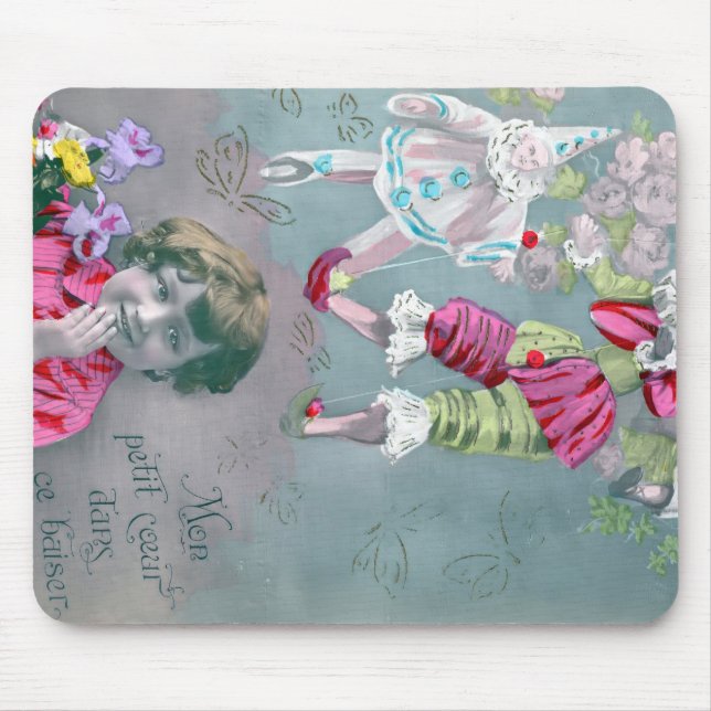 Mon petite coeur dans ce baiser mousepad (Vorne)