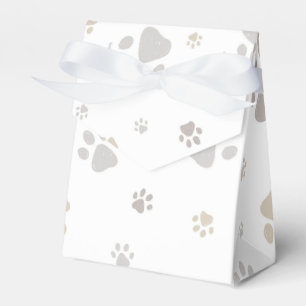 Mon Toutou Französische Hunde-Geburtstagsserviette Geschenkschachtel