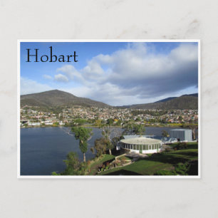 Mona derwent hobart postkarte