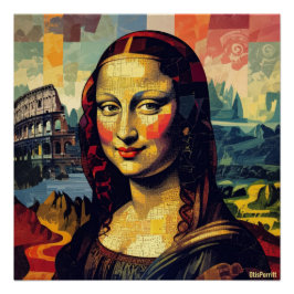 MONA LISA-25 POSTER