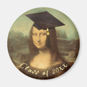 Mona Lisa Abschluss Magnet