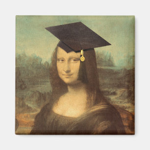 Mona Lisa Abschluss Magnet