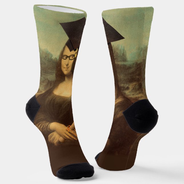 Mona Lisa Abschluss Socken (Gewinkelt)