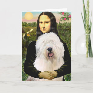 Mona Lisa - Altes Englisch 3 Karte