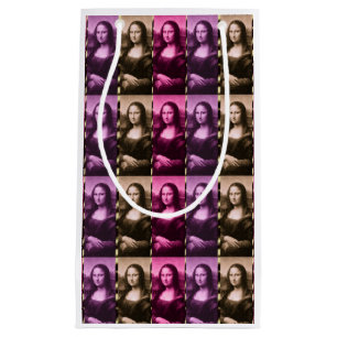 Mona Lisa Animal Print Lila Pink Chocolate Kleine Geschenktüte