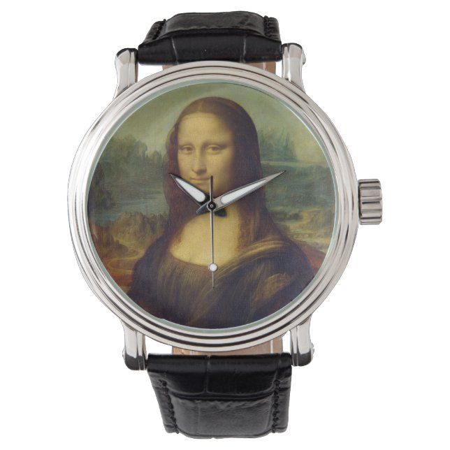 Mona Lisa Armbanduhr (Vorderseite)