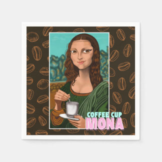 Mona Lisa Art Coffee Edition Serviette
