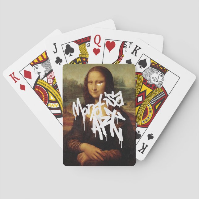 Mona Lisa Art Spielkarten (Rückseite)