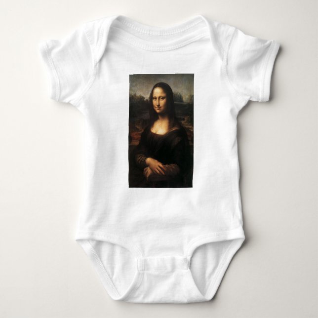 Mona Lisa Baby Strampler (Vorderseite)