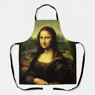 Mona Lisa, berühmtes Bild, Schürze