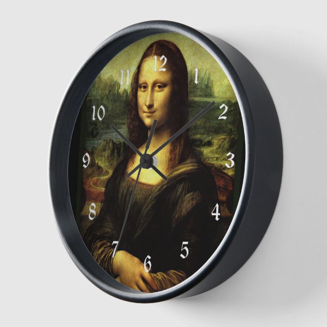 Mona Lisa, berühmtes Bild, Uhr (Winkel)