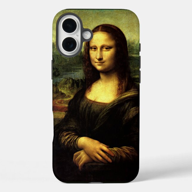 Mona Lisa, berühmtes Gemälde, Case-Mate iPhone Hülle (Rückseite)