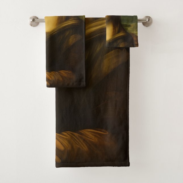 Mona Lisa Blase Pink Bubble Gum Badhandtuch Set (Insitu)