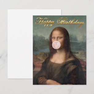 Mona Lisa Blasst Pink Bubble gum