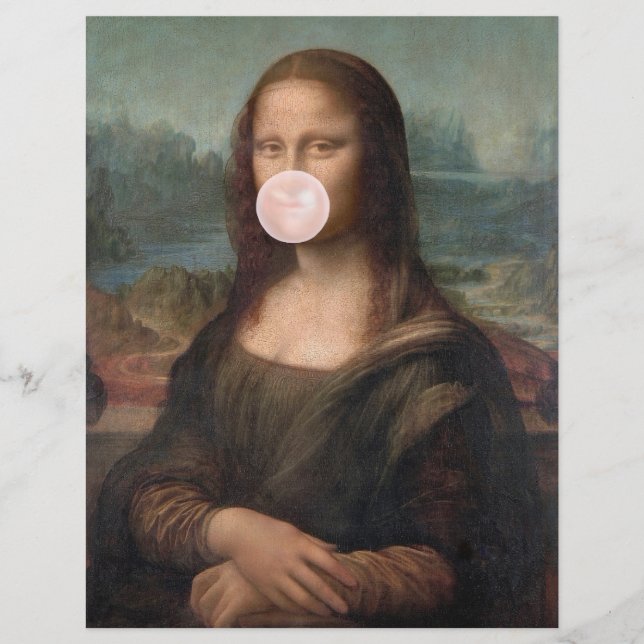 Mona Lisa Blasst Pink Bubble gum (Vorderseite)