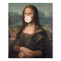 Mona Lisa Blasst Pink Bubble gum