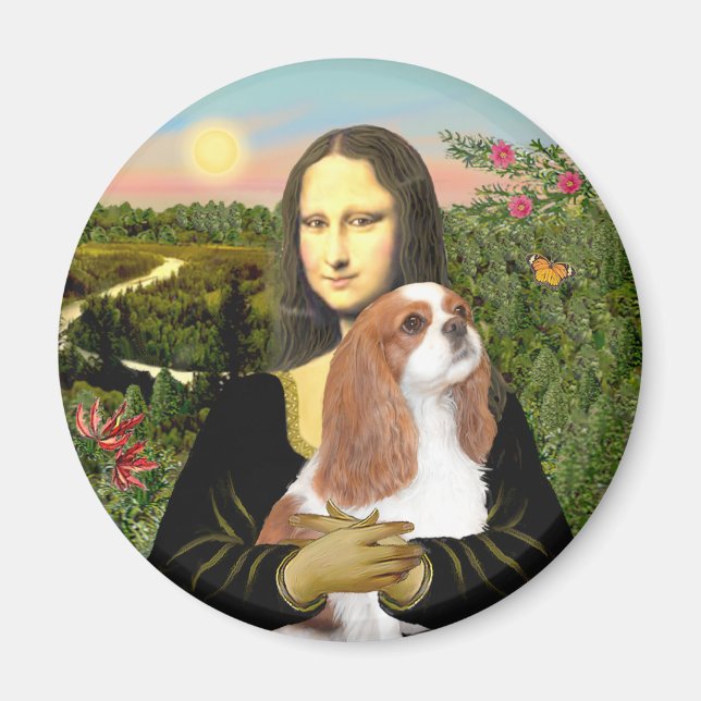 Mona Lisa - Blenheim Cavalier (F) Magnet (Vorne)