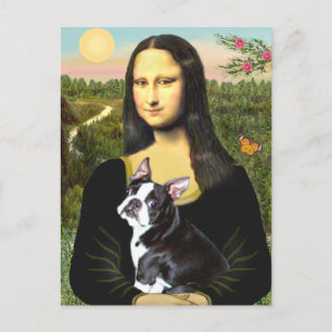 Mona Lisa - Boston T #4 Postkarte