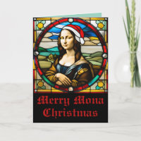 Mona Lisa Buntglas Weihnachten