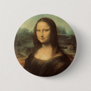 Mona Lisa Button