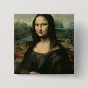 Mona Lisa, c.1503-6 Button