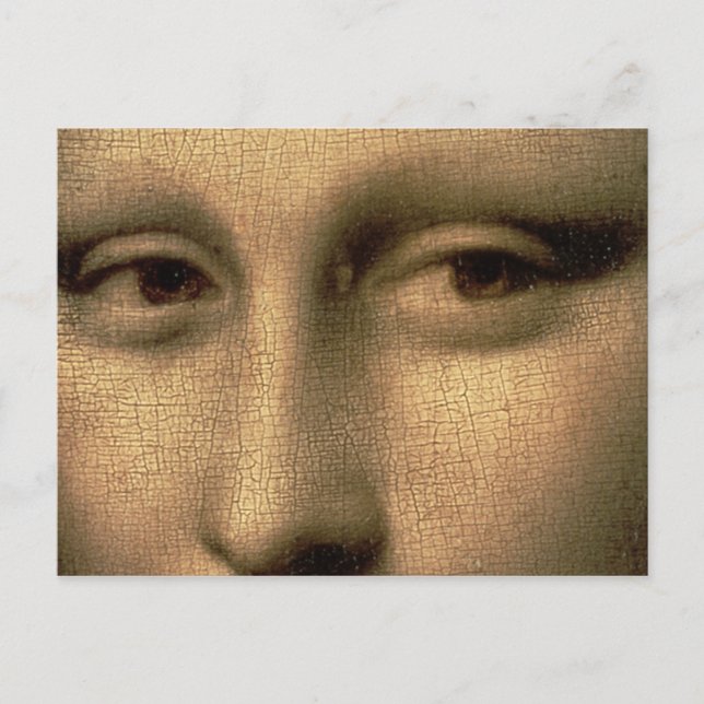 Mona Lisa, c.1503-6 Postkarte (Vorderseite)