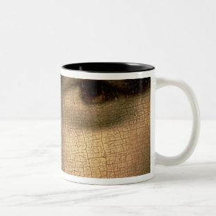 Mona Lisa, c.1503-6 Zweifarbige Tasse