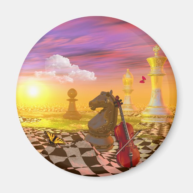 Mona Lisa da vinci Surrealismus Magnet (Vorne)