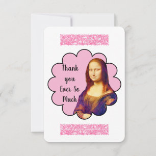 MONA LISA DANKE IHNE KARTE